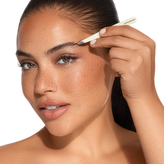 Slant & Point Tweezers Natural Shimmer