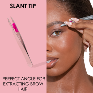 Smart Guide Slant Tweezer