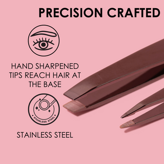 Slant & Point Tweezers