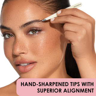 Slant & Point Tweezers Natural Shimmer