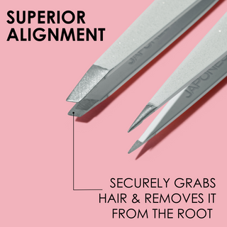 Slant & Point Tweezers Natural Shimmer