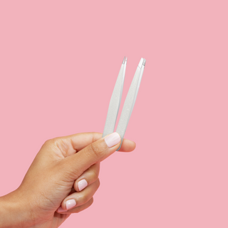 Slant & Point Tweezers Natural Shimmer