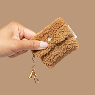 Mocha Keychain Pouch