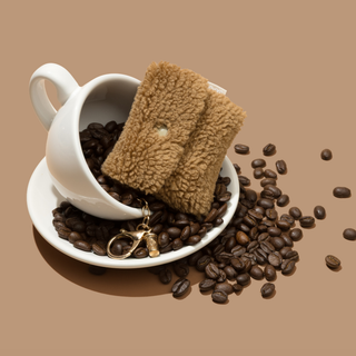 Mocha Keychain Pouch