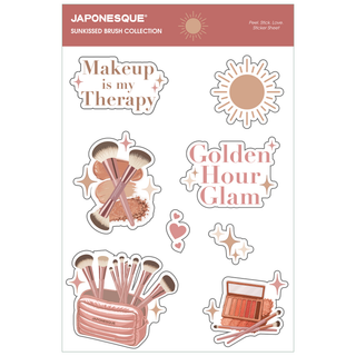 Sunkissed Brush Sticker Sheet