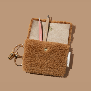 Mocha Keychain Pouch