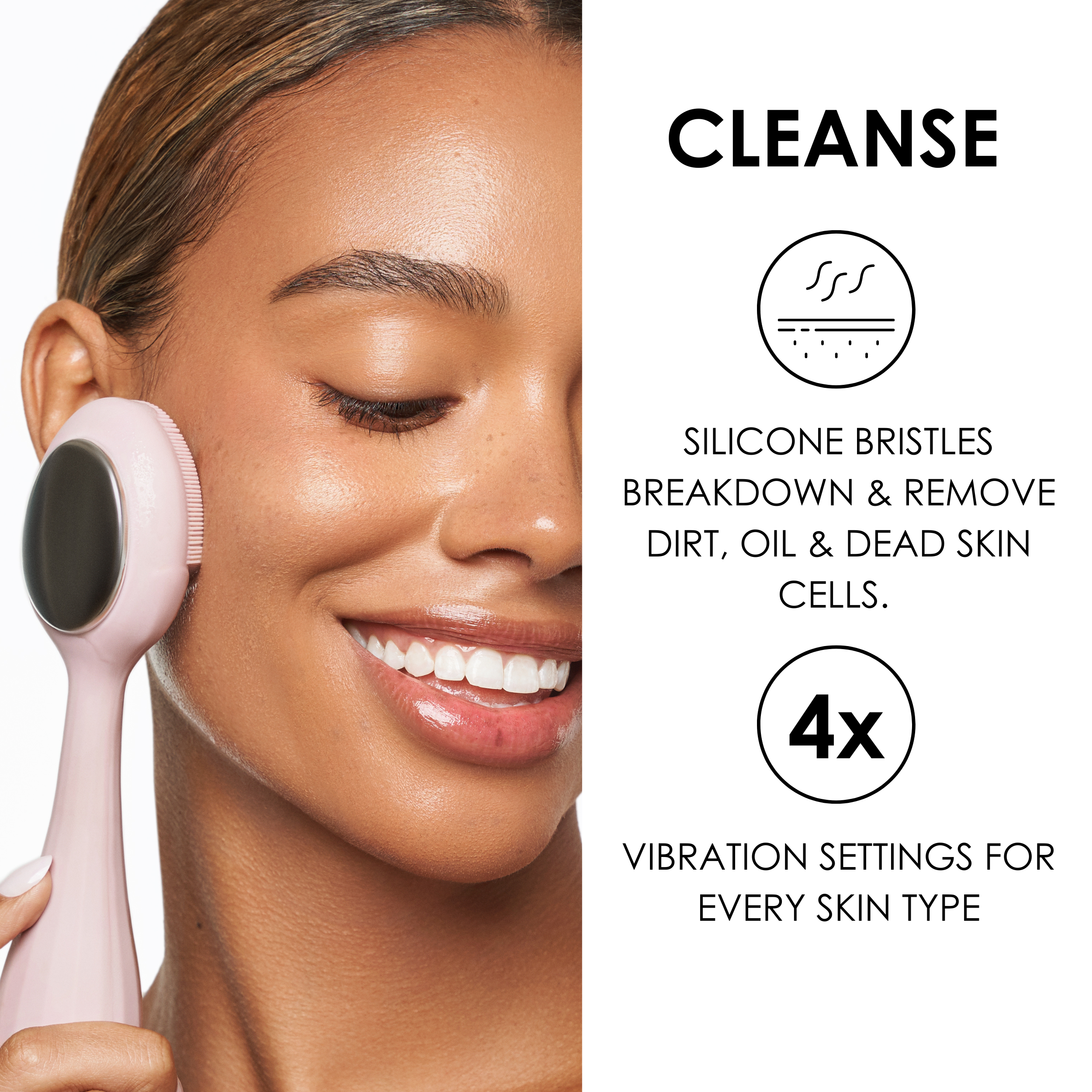 Japonesque SKINTherapy Rejuvenating Sonic Facial Cleanser, Rechargeable Waterproof Cleansing Device With Silicone Brush - Lift, Firm, And Tone Skin Japonesque SKINTherapy Rejuvenating Sonic Facial Cleanser, Rechargeable Waterproof Cleansing Device With Silicone Brush - Lift, Firm, And Tone Skin
