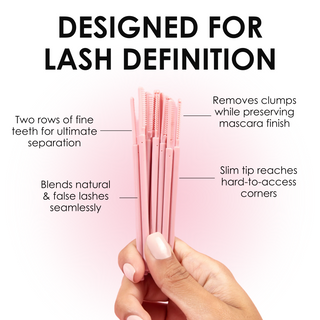 Precision Brow & Lash Combs