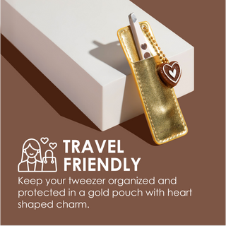 XO Cocoa Slant Tweezer