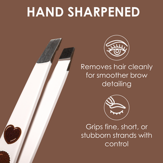 XO Cocoa Slant Tweezer