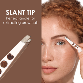 XO Cocoa Slant Tweezer