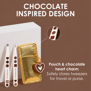 XO Cocoa Mini Tweezer Set