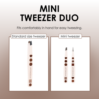 XO Cocoa Mini Tweezer Set