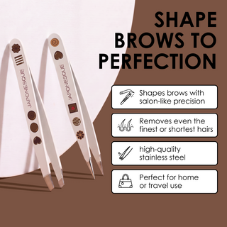 XO Cocoa Mini Tweezer Set